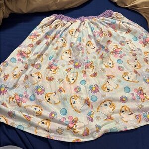 Colorful Cartoon Character Skirt